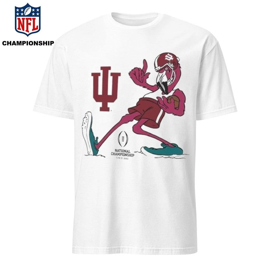 2026 CFP National Championship Indiana Flamingo Logos Merchandise Shirt