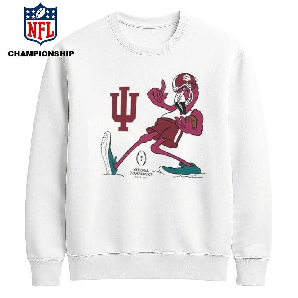 2026 CFP National Championship Indiana Flamingo Logos Merchandise Shirt