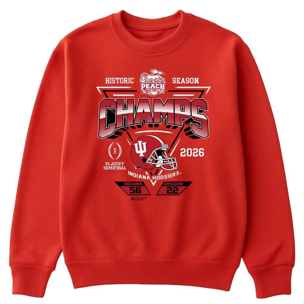 2026 Chick-fil-A Peach Bowl Indiana Champs Score Shirt