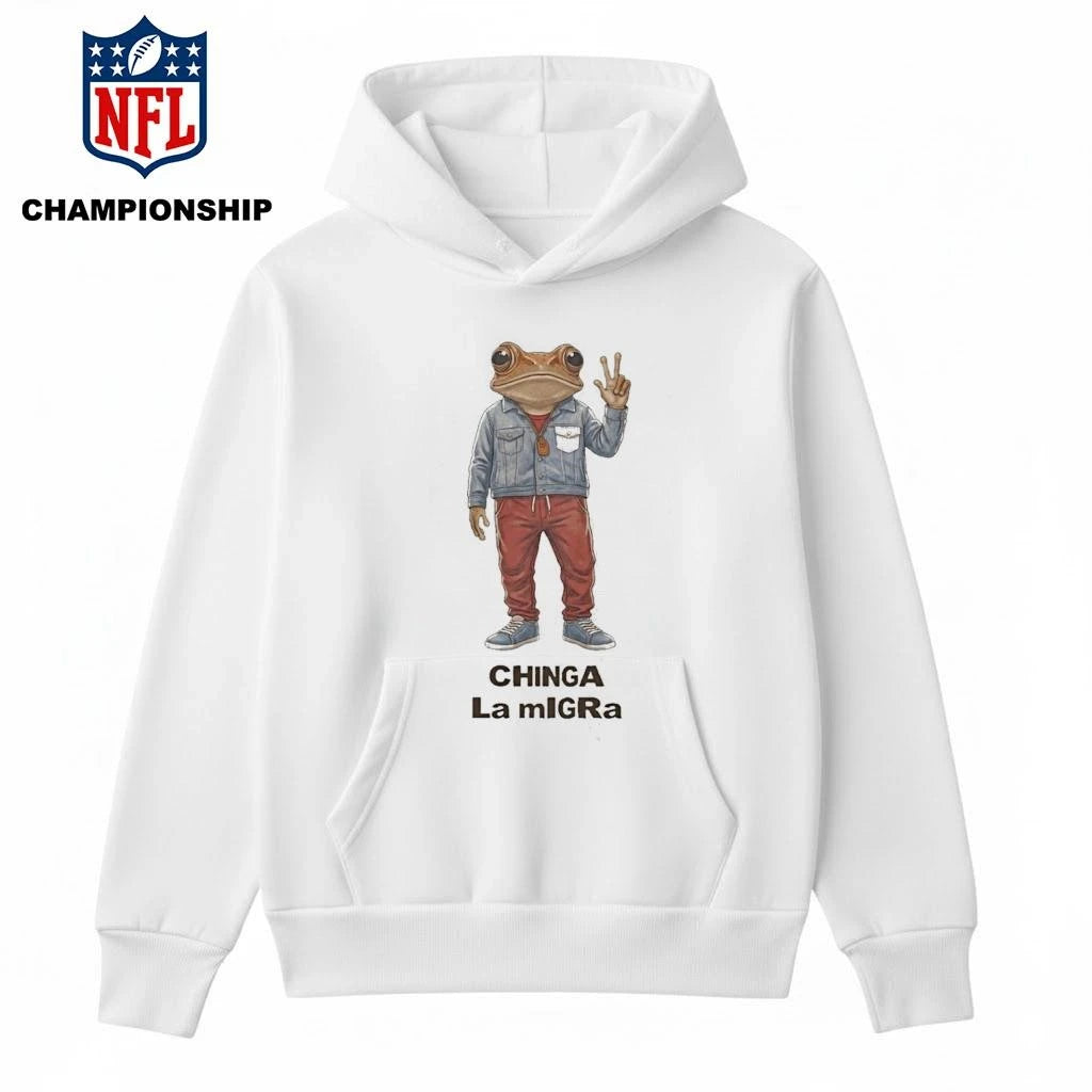 2026 Chinga La Migra Ice Out Frog Shirt