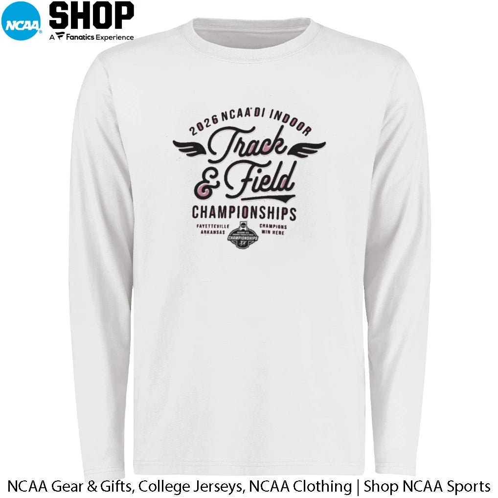 2026 NCAA DI Indoor Track and Field Championships Champions Win Here Fayetteville Ar T-Shirt