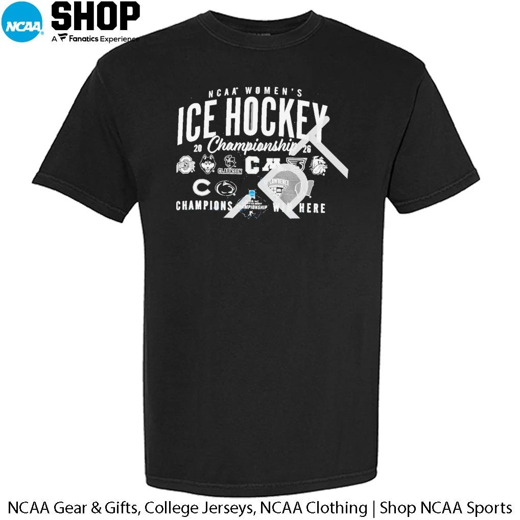 2026 NCAA DI Women’s Ice Hockey Championship Champions Win Here T-Shirt