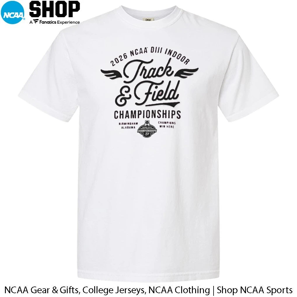 2026 NCAA DIII Indoor Track and Field Championships Birmingham Alabama Champions Win Here T-Shirt