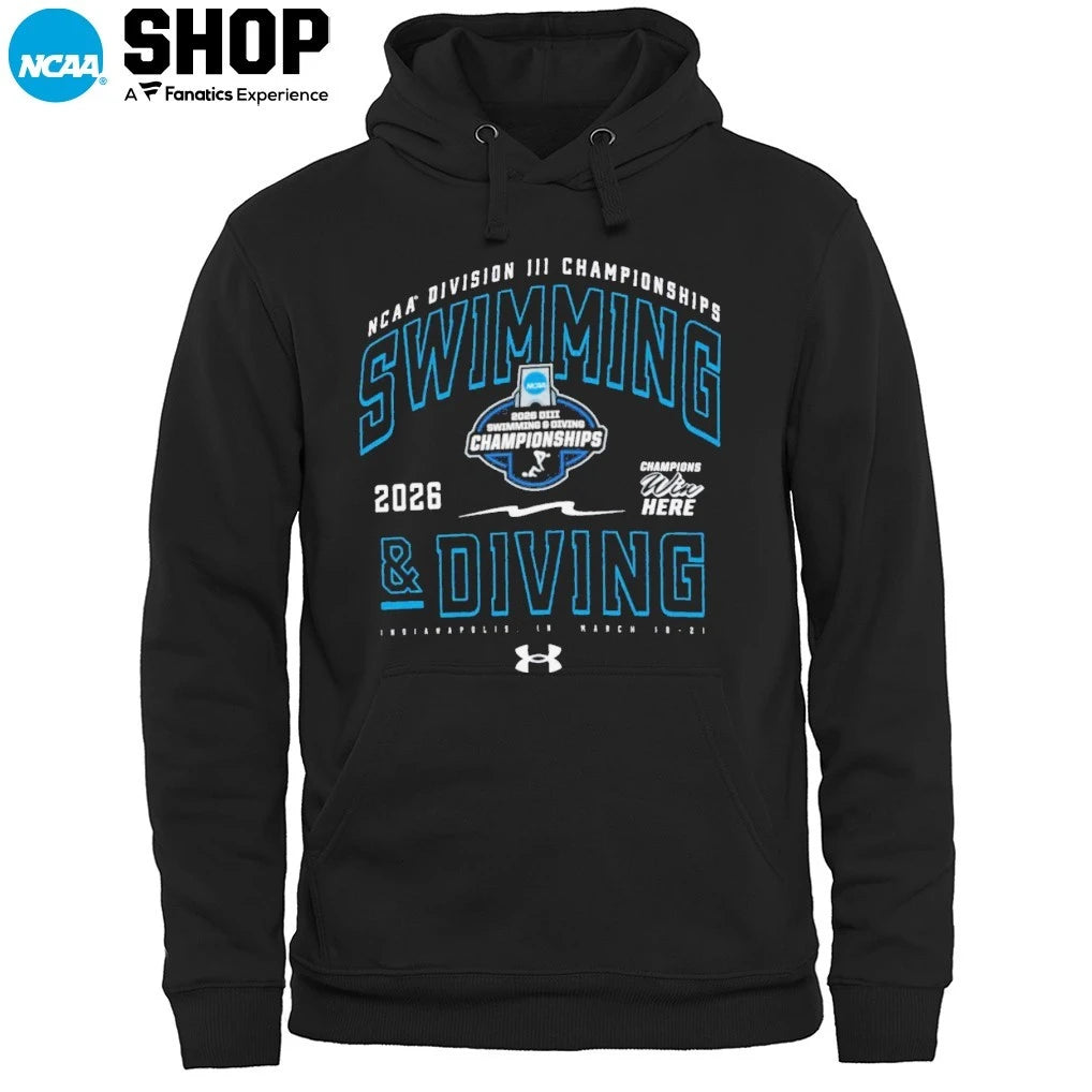 2026 NCAA Division III Championships Swimming and Diving Champions Win Here Indianapolis In March 18-21 T-Shirt