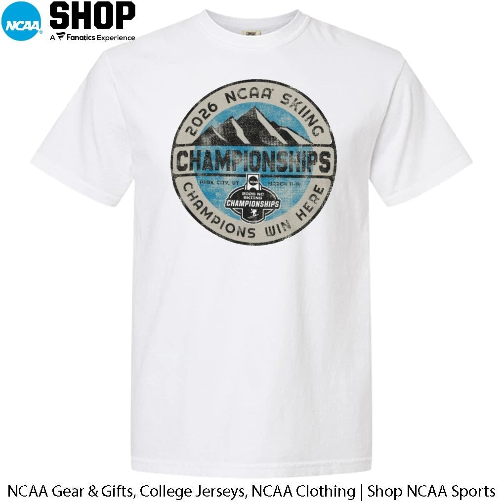 2026 NCAA Skiing Championships Park City Ut March 11-14 Champions Win Here T-Shirt