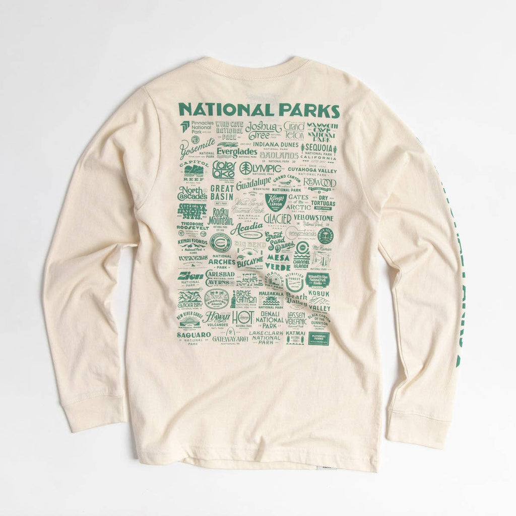 See America's National Parks Unisex Long Sleeve Tee w/ Pocket