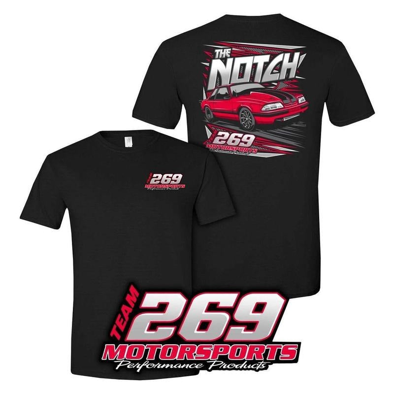 269 Motorsports The Notch T-shirt, Menswear Car Parts Short Sleeve Hoodie, Sweatshirt | HypeDripTees.com