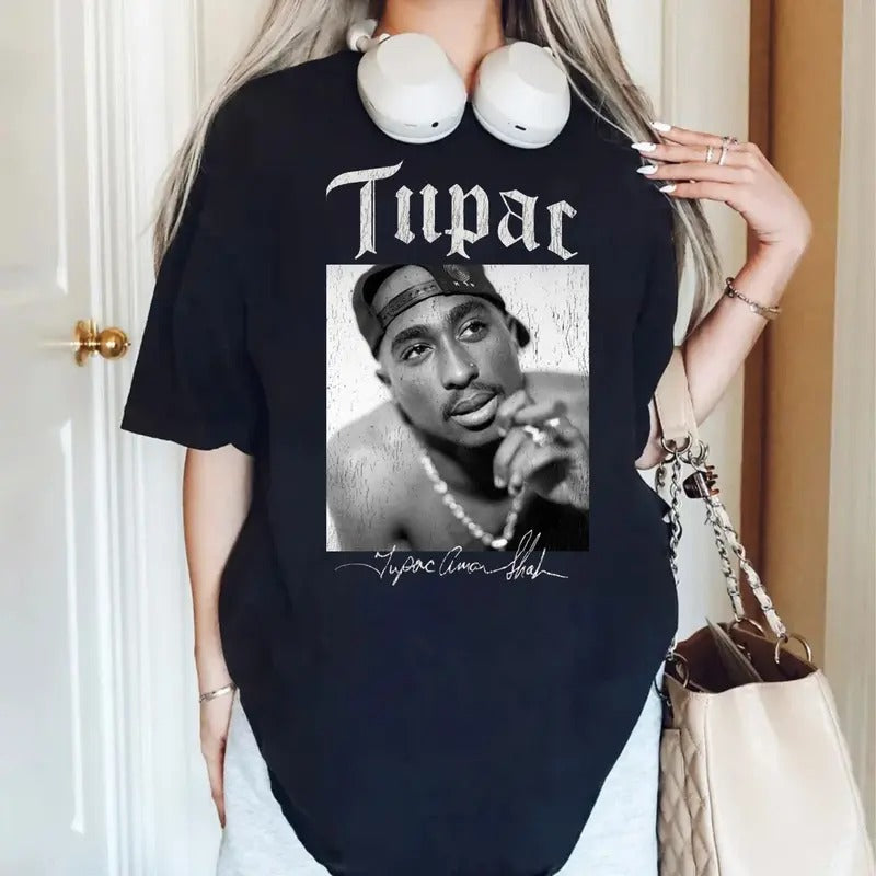 2Pac Vintage Legendary Rapper Rap Hip Hop 90s Nostalgia Short Sleeve T-Shirts, Hoodie, Sweatshirt