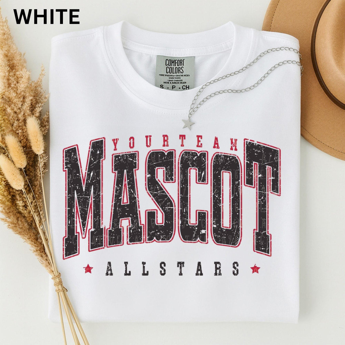 Comfort Colors Personalized Mascot Team Custom Retro Varsity Retro Varsity Custom (4)