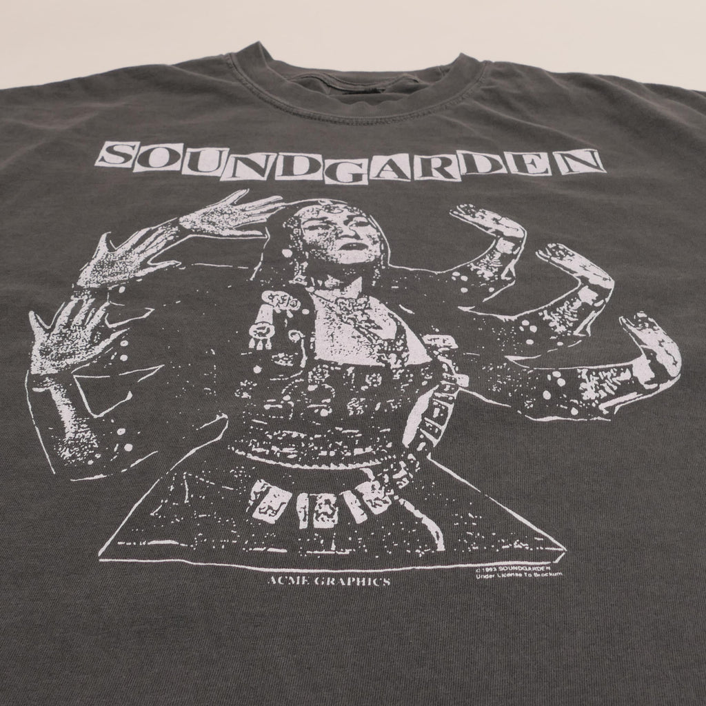 Soundgarden Band Tee Louder Love Mahakala Tibetan Buddhism Alternative American Rock Roll Grunge Sub Pop Ultra Faded Xl (4)