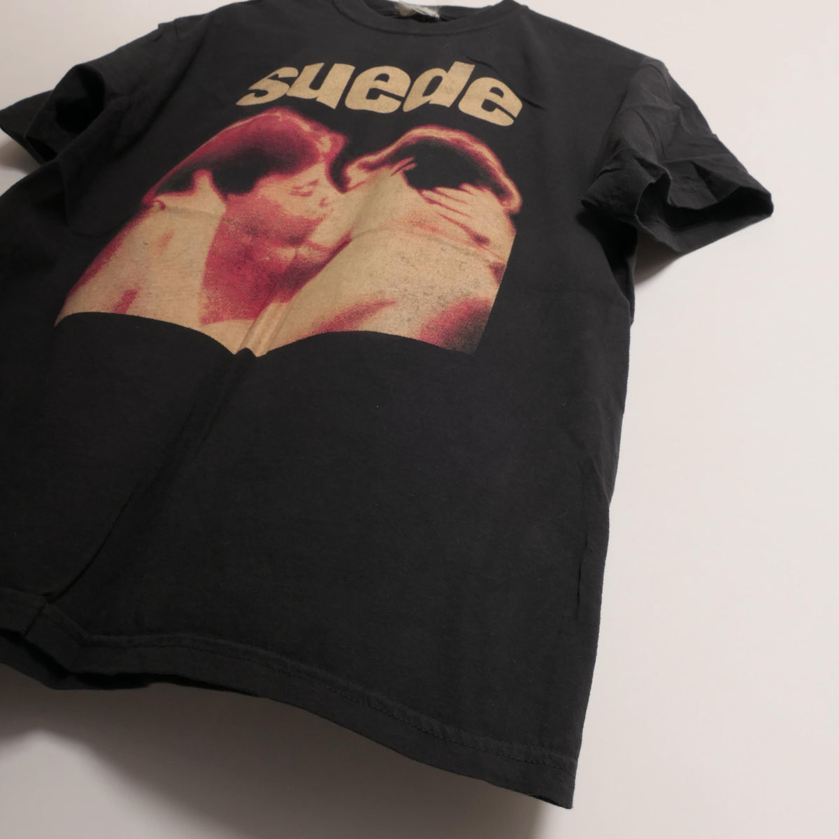 Suede Brit Pop Band Tee Uk Dog Man Star Post Pop Rock Tee Alternative Rock Glam Art Rock Coming Music Album Cover Med (4)