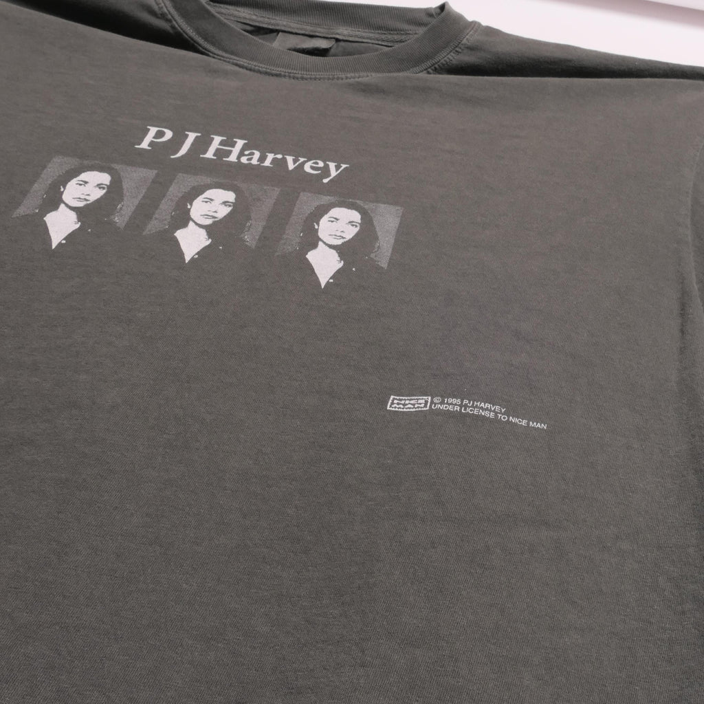 Pj Harvey Band Tee Rid Dry Automatic Dlamini Alternative Grunge Rock Roll English Parish Heavyweight Boxy Fit Xl (4)