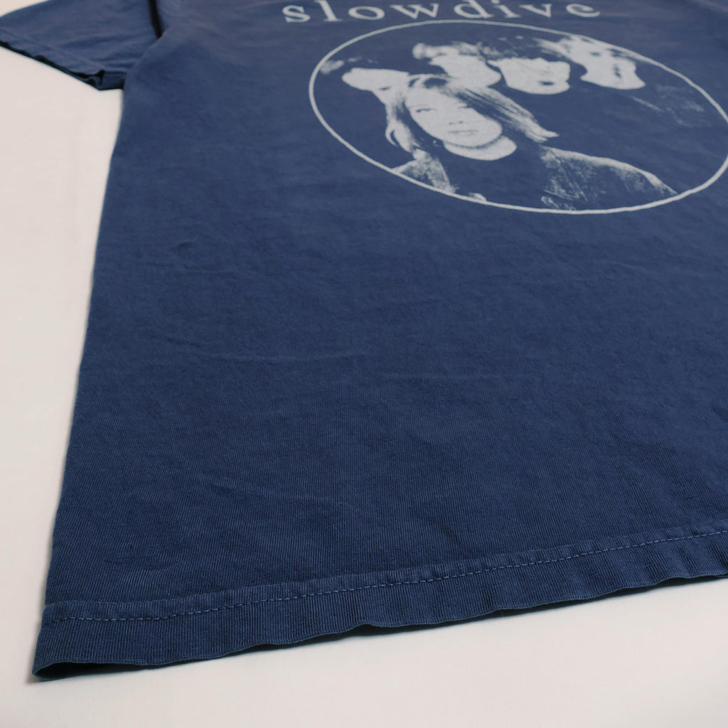 Slowdive Shoegaze Band Tee Faded Tour Ambient Noise Post Punk Alternative Grunge Band Souvlaki Album Cover Single Shoegazer Navy Xl (4)