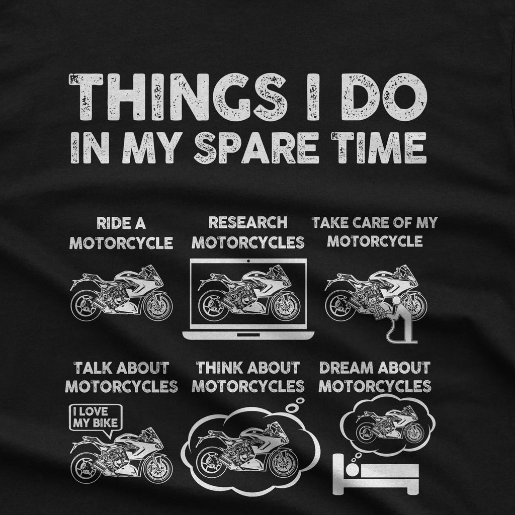 Motorcycle Things Spare Time Biker Sportbike Enthusiast (4)