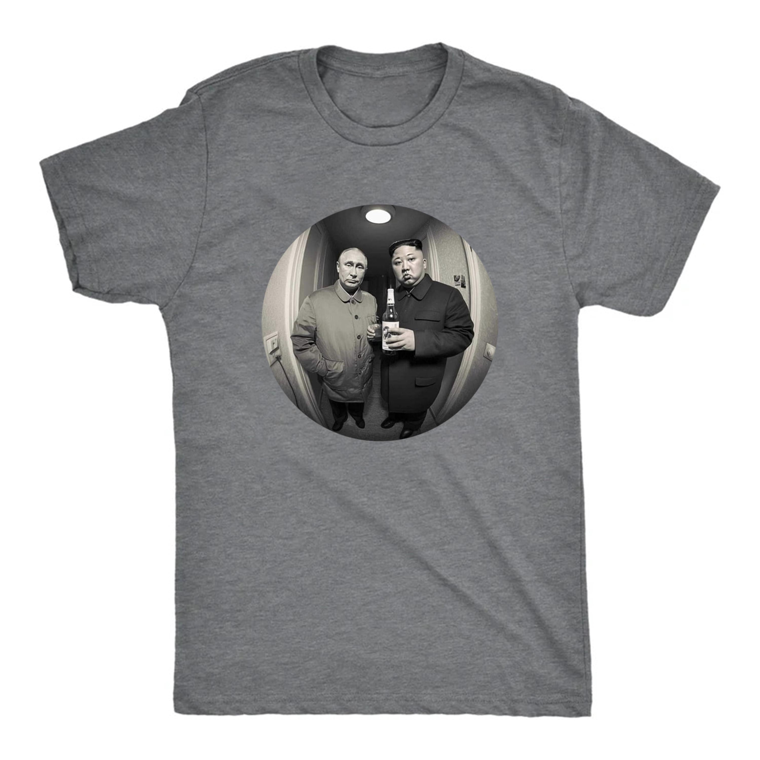 Kim Putin Kim Jong Un Vladimir Putin Meme Tee Sarcastic Offensive Meme Tee Presiden (4)