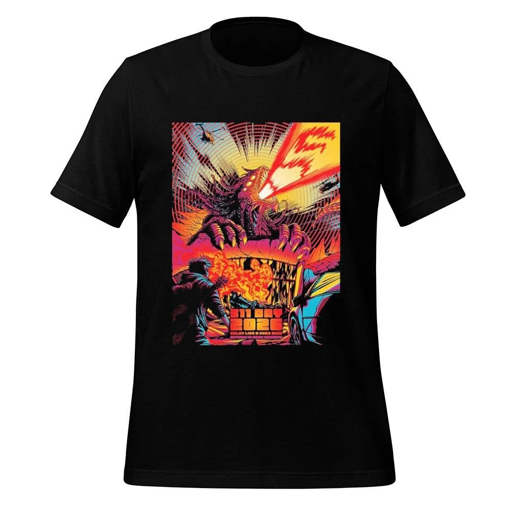 311 Band 311 Day Las Vegas Nevada 2026 Merch Poster Dolby Live At Park MGM On March 7-8 2026 Fire Monster Shirt