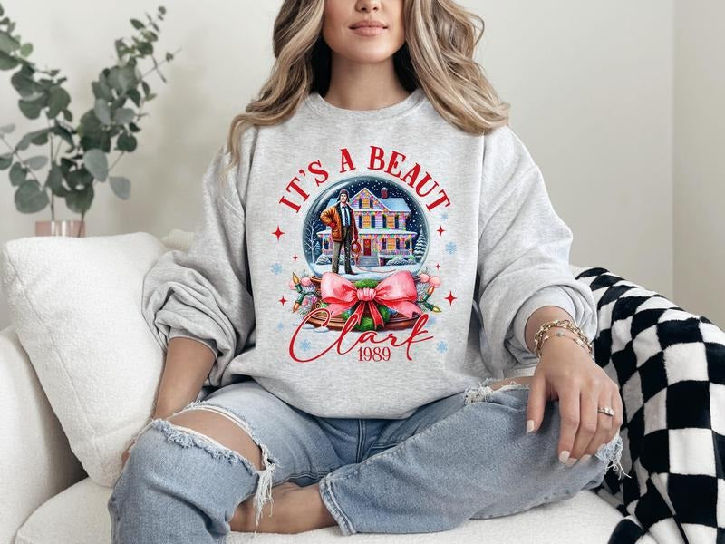 #365 - It's a Beaut Clark Griswold Christmas, Christmas Holiday Shirt Design, Tee T-shirt Shirt Print Unisex Crewneck...