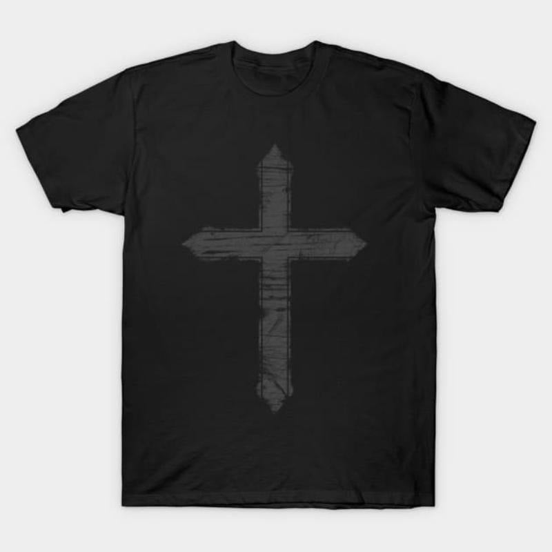 3D Cross T-Shirt: Eye-Catching Art for Fashion Lovers Hoodie, Sweatshirt | HypeDripTees.com
