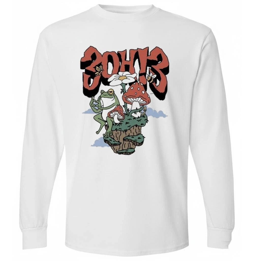 3oh3 Frog White Shirt