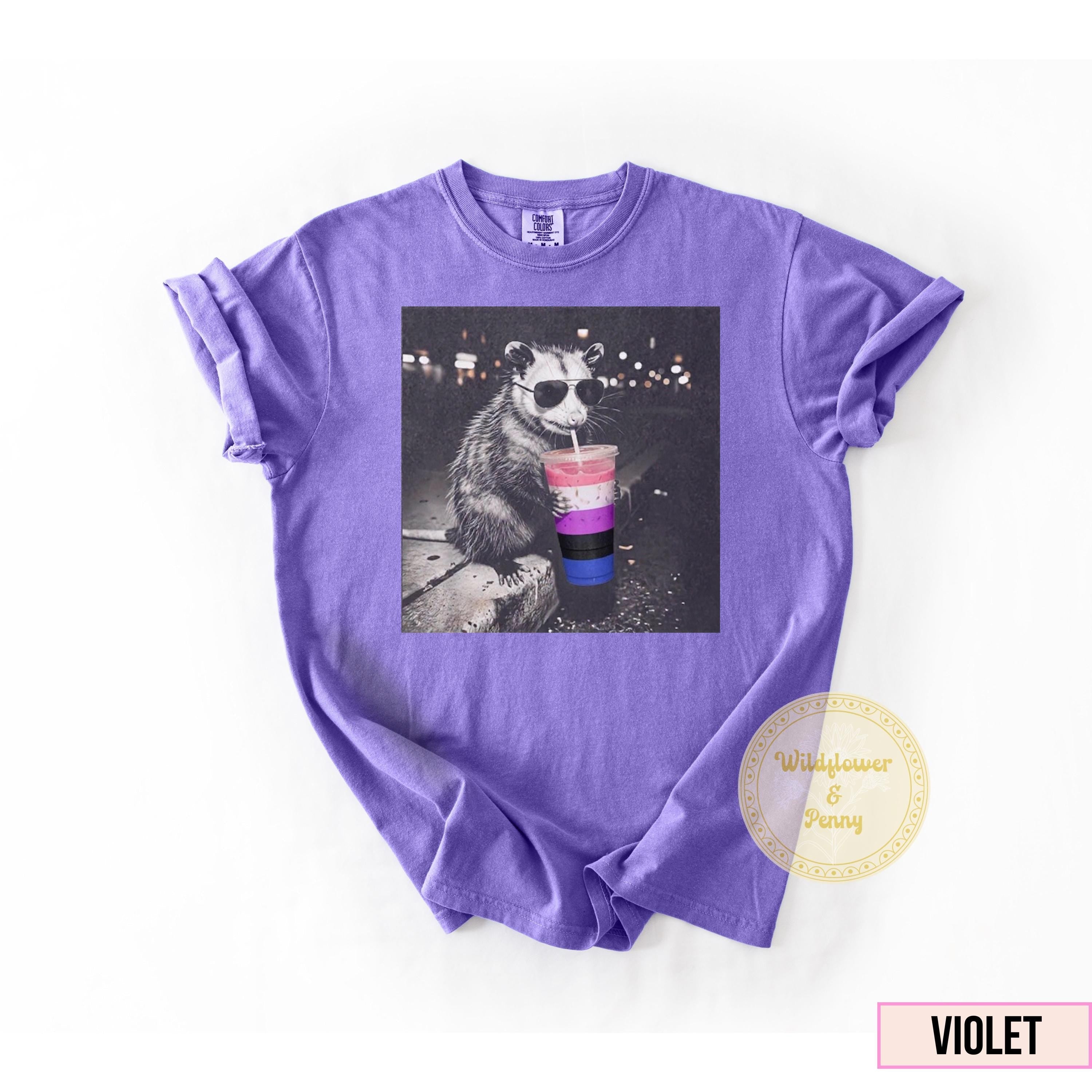 Genderfluid Comfort Colors Gender Fluid Pride Tee Minimalist Queer Joy (5)