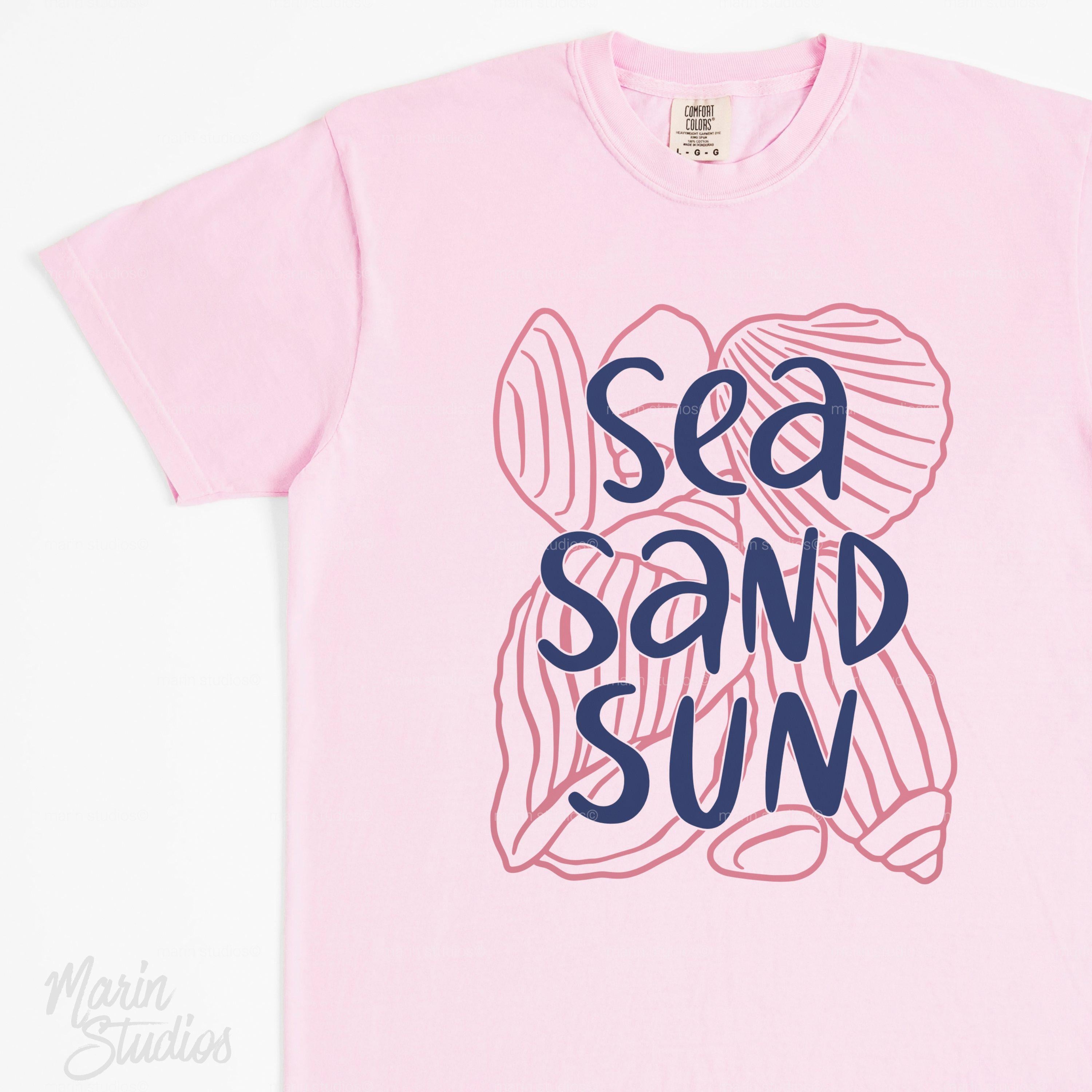 Beach Sea Sand Sun Summer Vacation Unisex T-shirt, Sweatshirt, Hoodie (5)