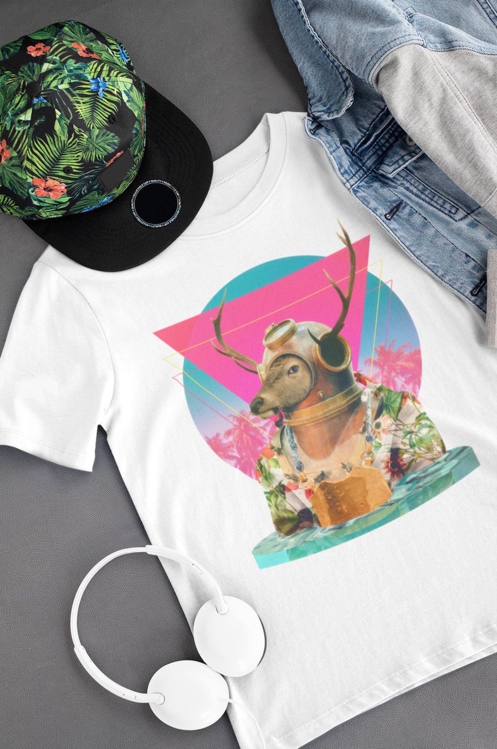 Deer Bella Canvas Animal Tee Unisex T-shirt, Sweatshirt, Hoodie (5)