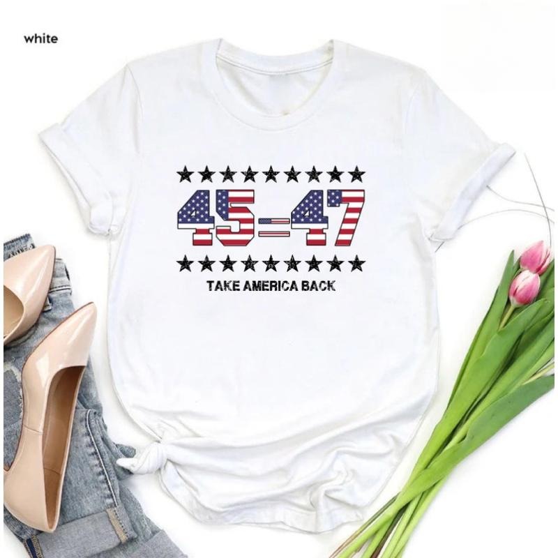 45 47 Shirt, Take America Back Shirt, President Election 2024 Shirt, Trump Shirt, American Flag Shirt, Trump Supporter...