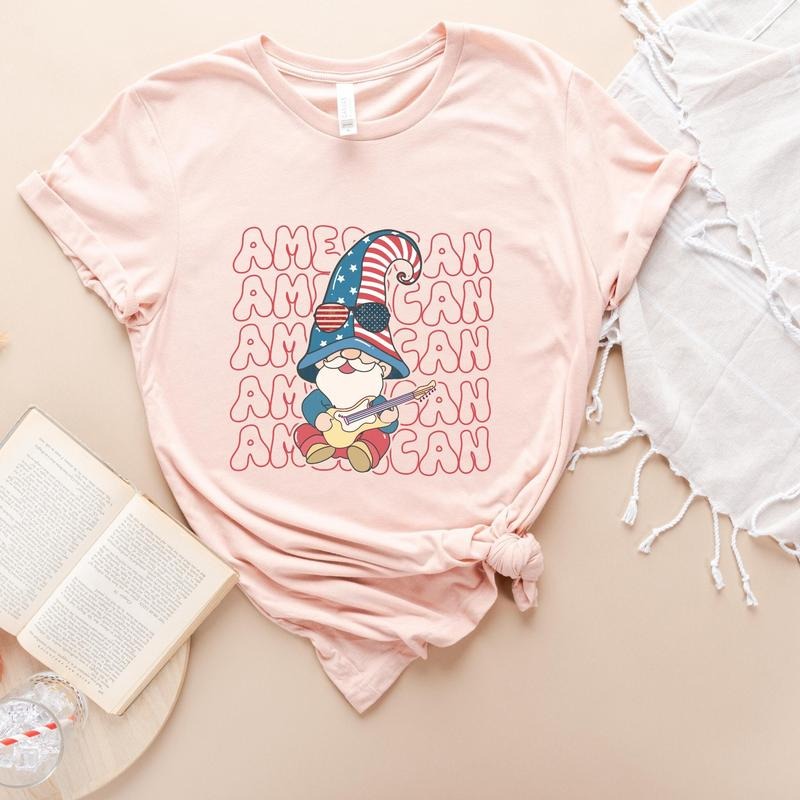 4th Of July Gnome Shirt 4th Of July Shirt Gnome Shirt 4th Of July T-shirt Independence Day Gift 4th Of July Tee Fourth Of...