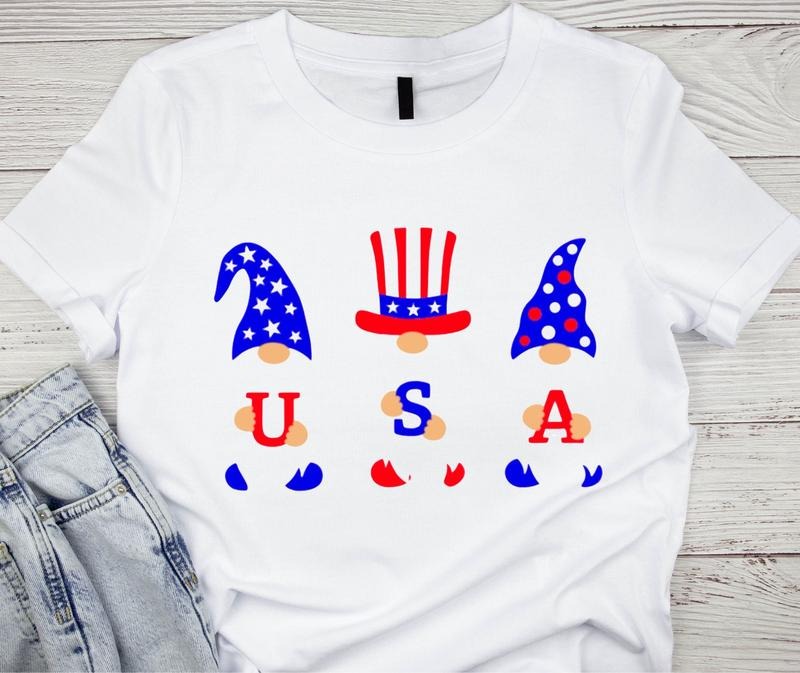 4th Of July Shirt 4th Of July Gnome Shirt Patriotic Gnome Shirt Gnome Shirt Usa Shirt Hoodie, Sweatshirt | HypeDripTees.com