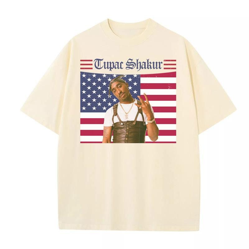 4th Of July Tupac Shirt, Tupac Graphic Tee, Tupac Shakur Shirt, 2Pac Shirt, 90s Merch, Hip Hop 90s Legends Shirt, Rapper...