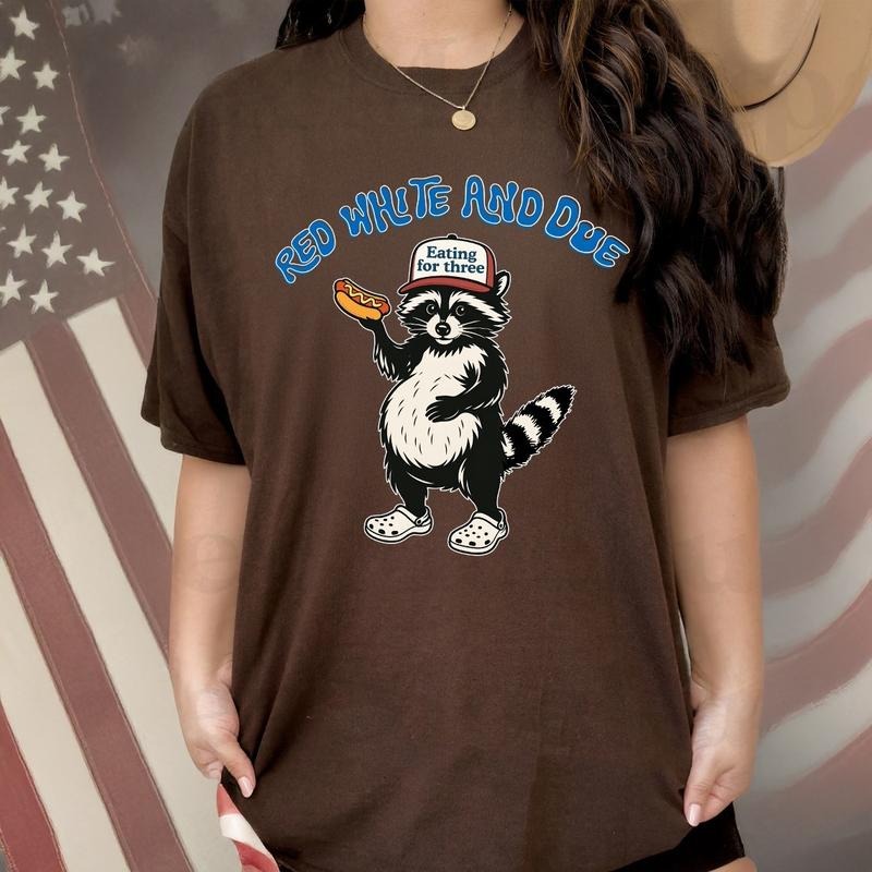4th of July Pregnancy Shirt for Twins Funny Maternity Tee Red White and Due Twin Baby Announcement Shirt American Mama...