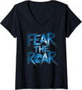 Lions Tshirt Men Women Blue Animal School Sport