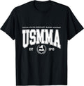 usmma Vintage University College Arch Tee