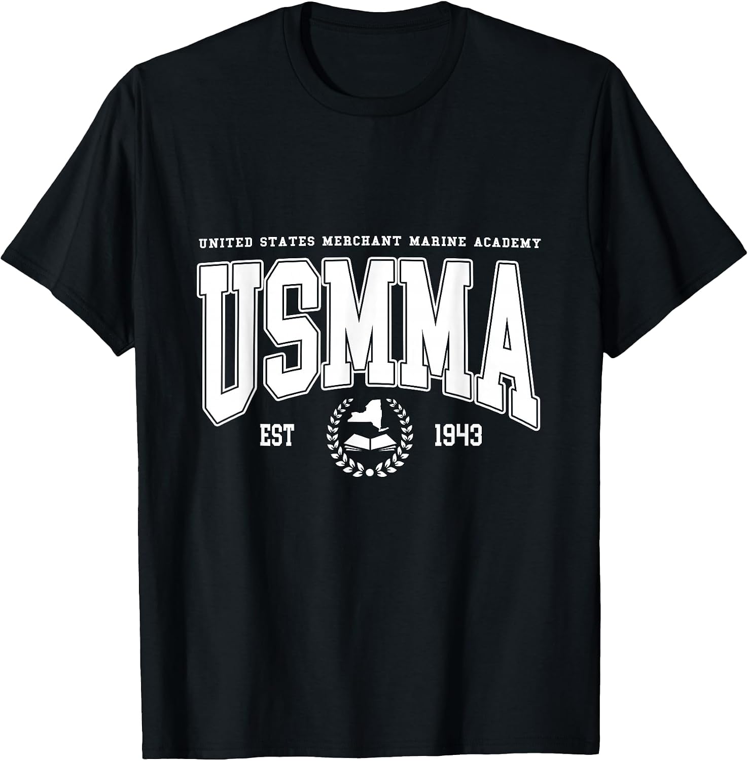 usmma Vintage University College Arch Tee