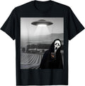 Funny Spooky Season Ghost Scary Face Halloween Tee