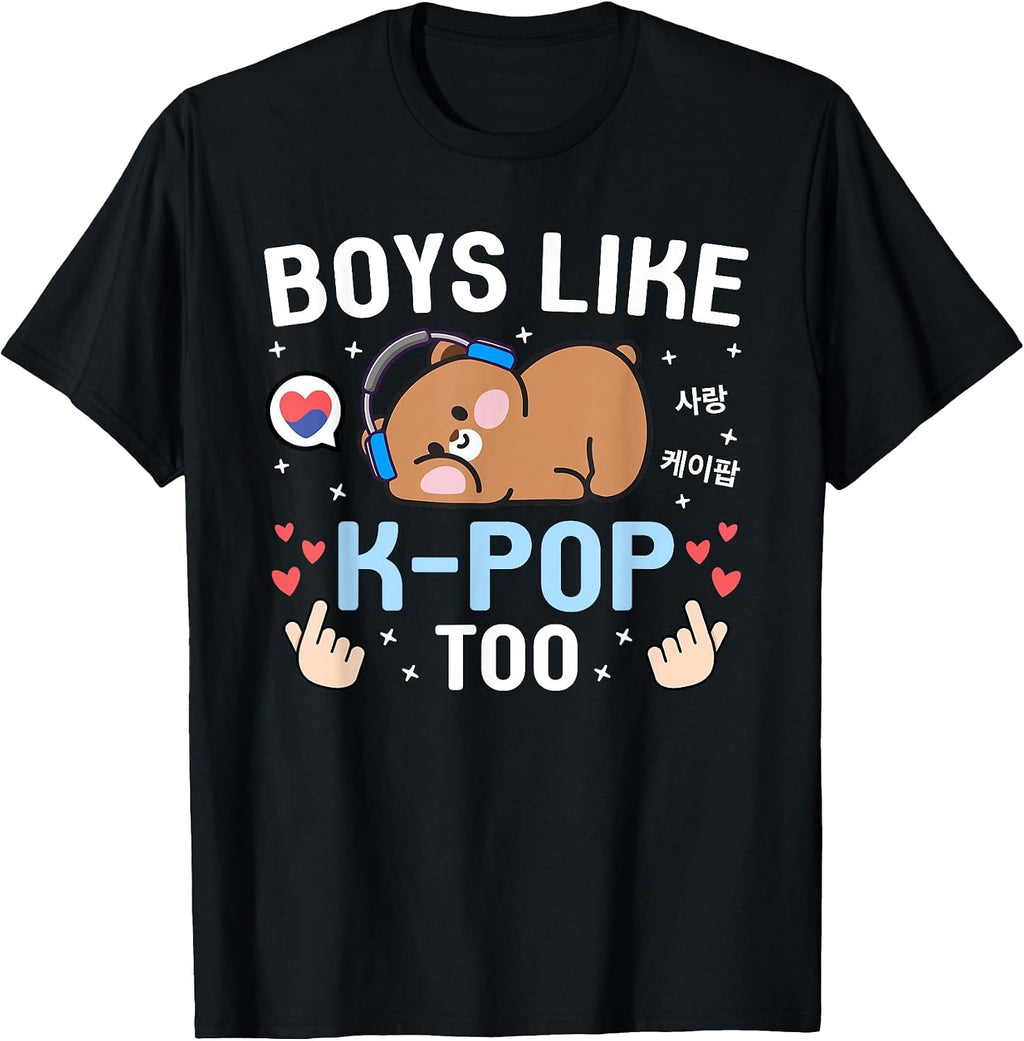 Funny Kpop Merch Clothes For Men Teen Boys Kids