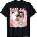 Funny Freak Level Freaky Ahh Cat Meme Gifts