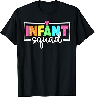 Infant Squad Back to School Teachers Students T-Shirt