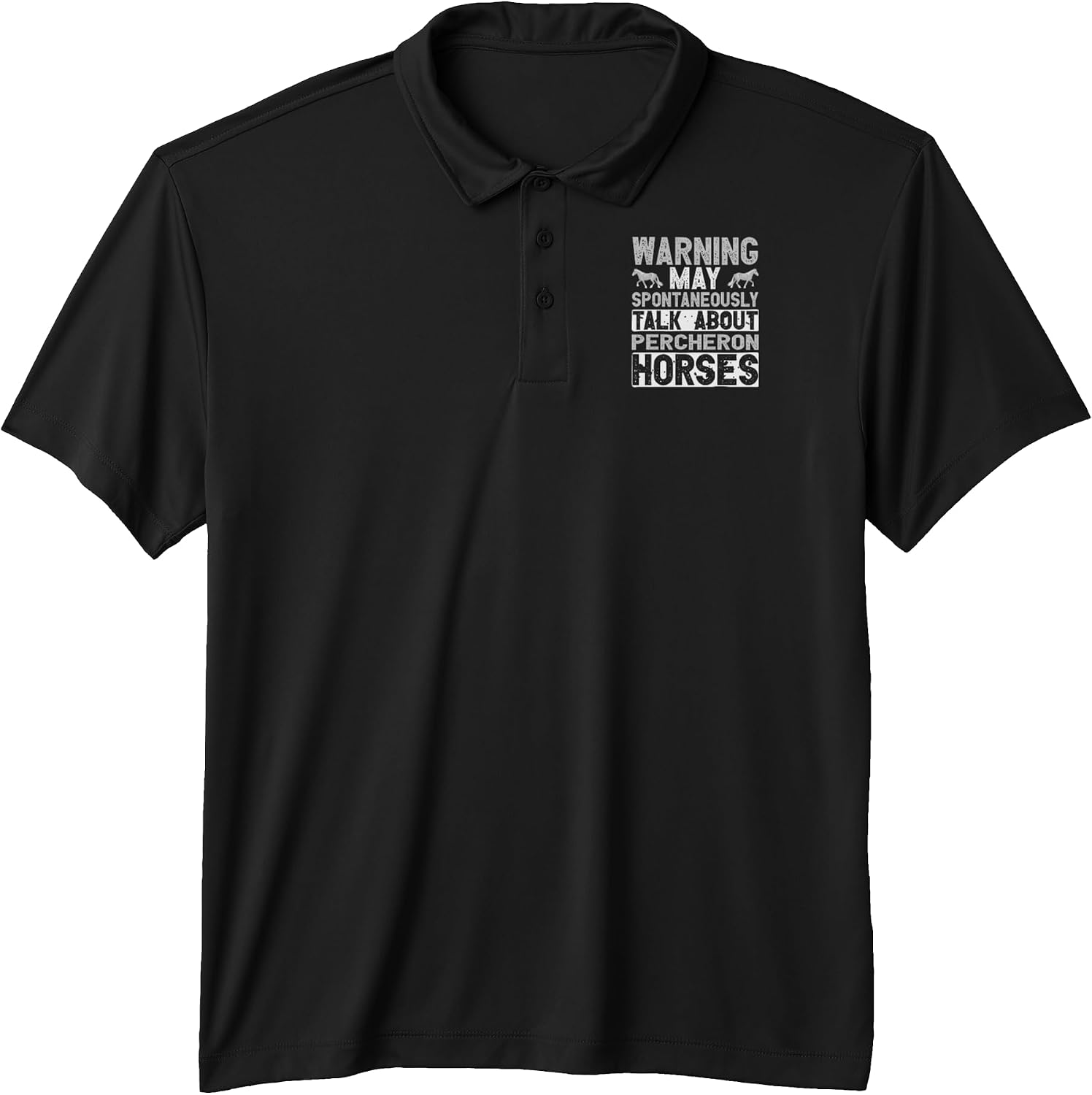 Cool Percheron Horse Humor Quote Merch