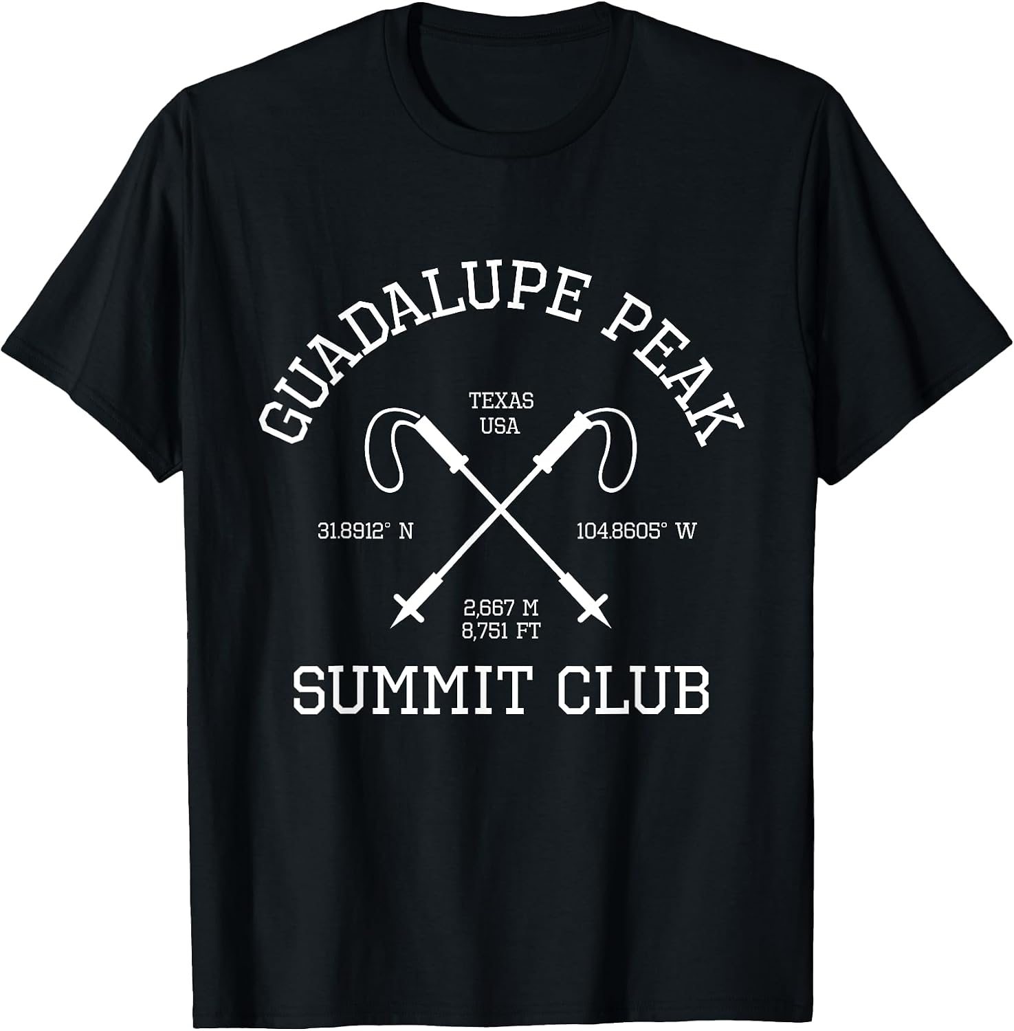 Climbed Guadalupe Peak USA Summit Club Apparel