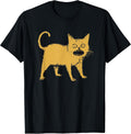 tokyo-tiger horrible japanese cat washed t-shirt