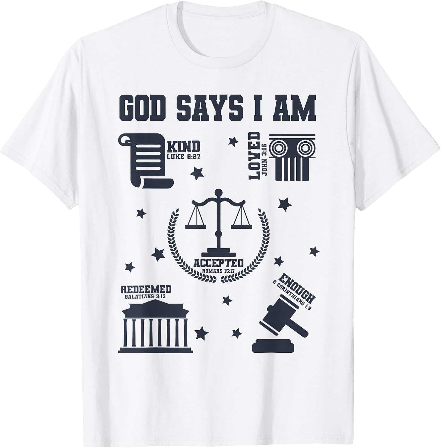 God Says I Am Lawyer Lover Christian Men Women