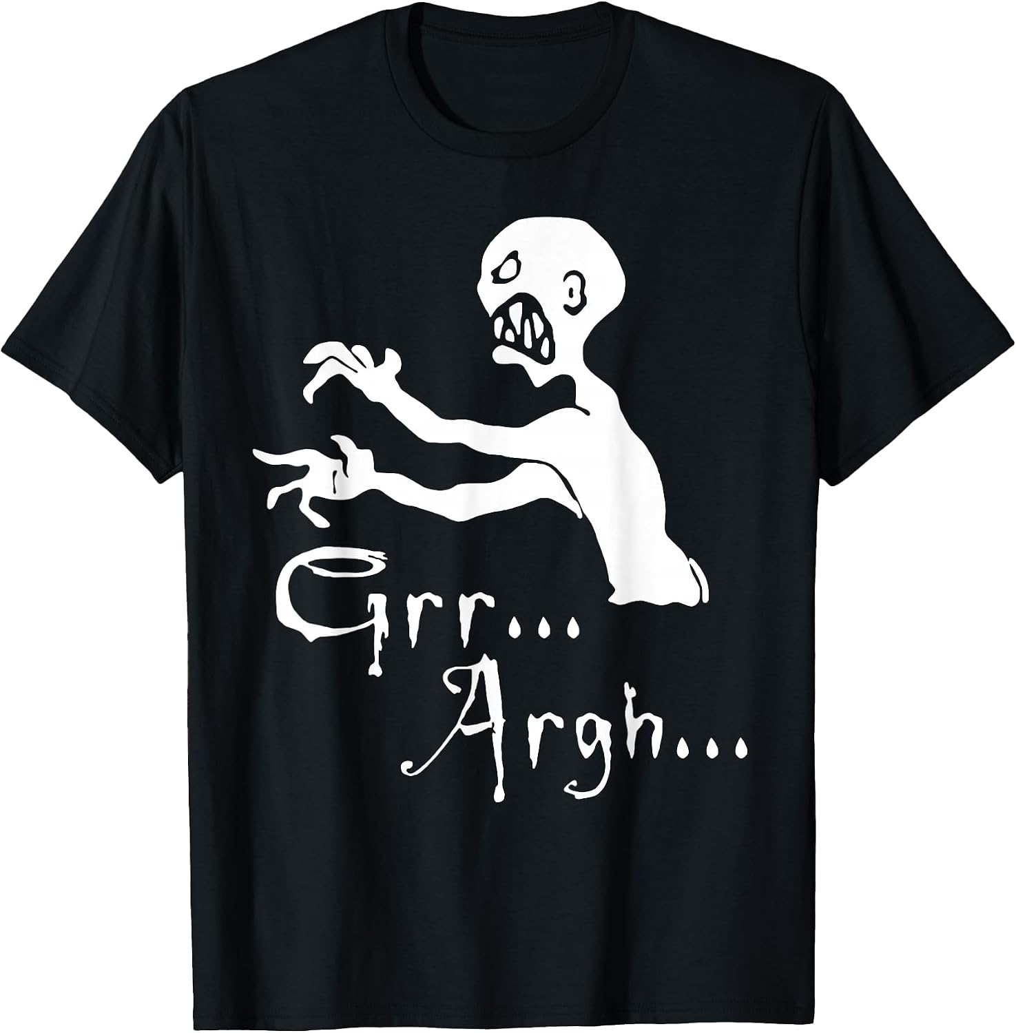 Funny Zombie grr argh Tee Shirt