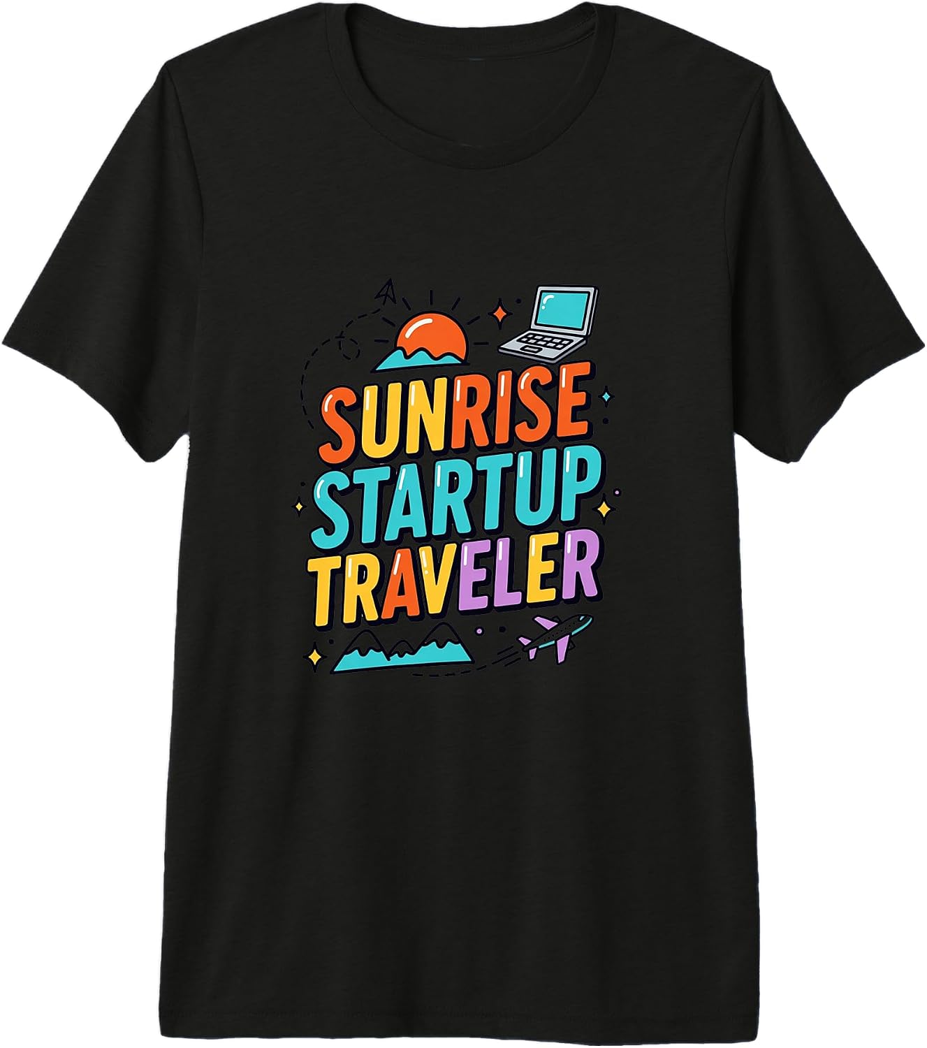 Sunrise Startup Traveler Design