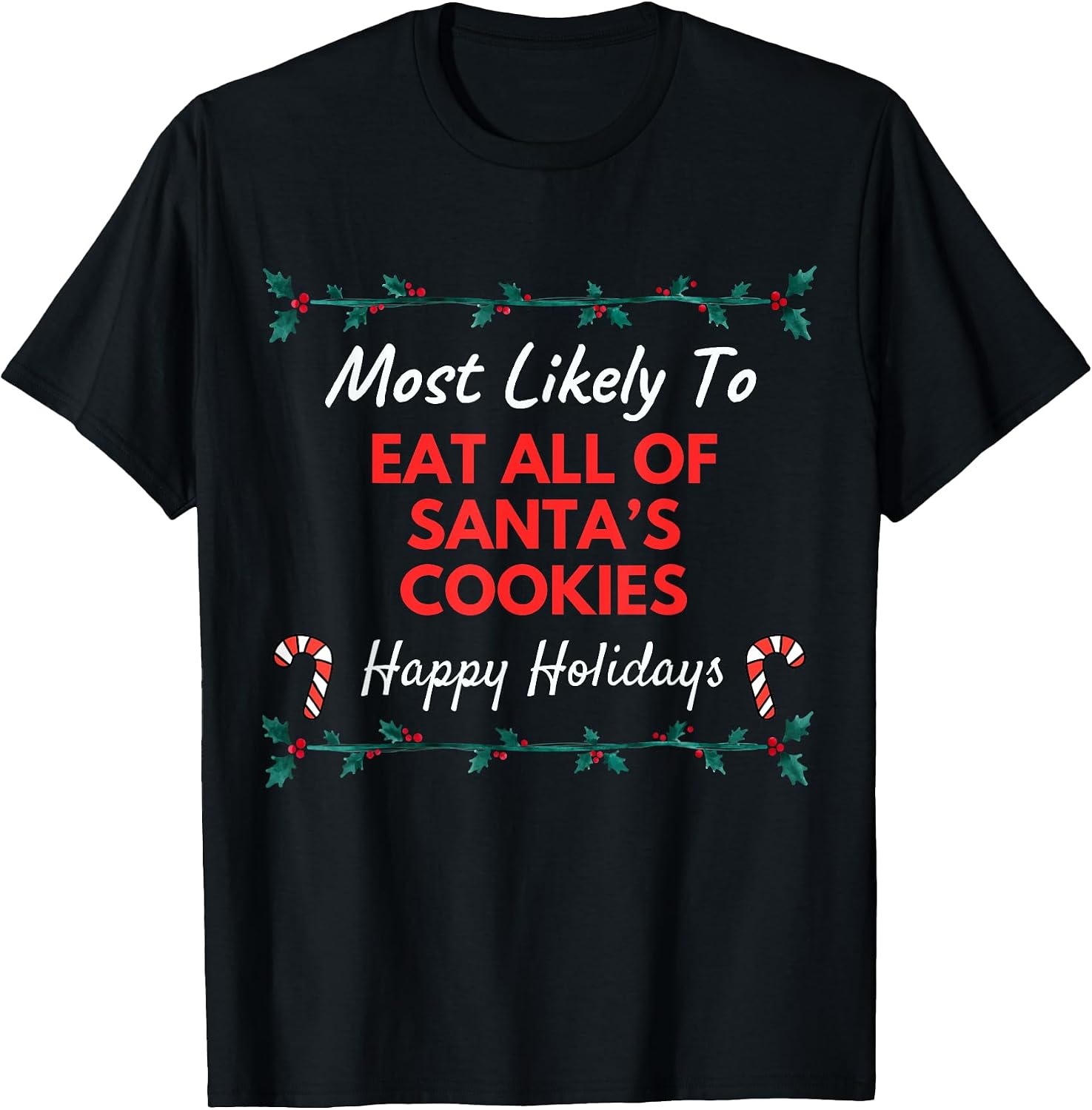 Cute Most Likely To Christmas Pajama Family Merch