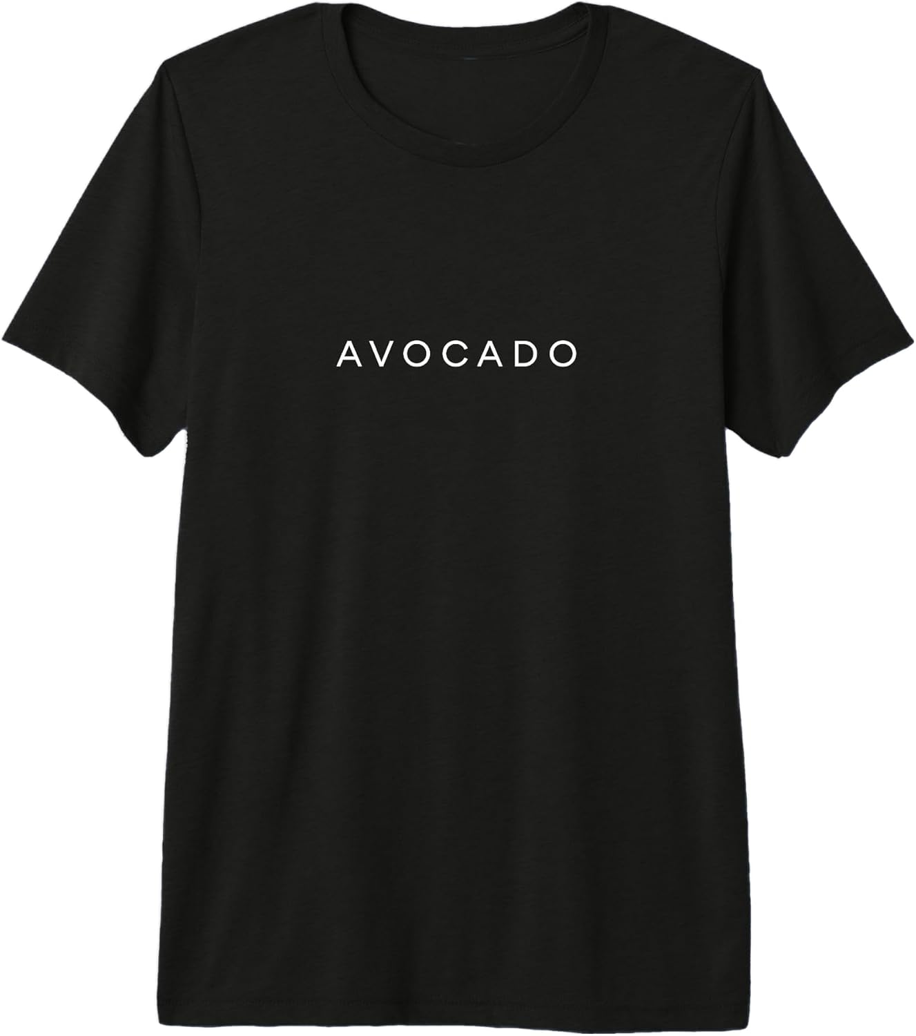 Avocado Minimalist Typography Design