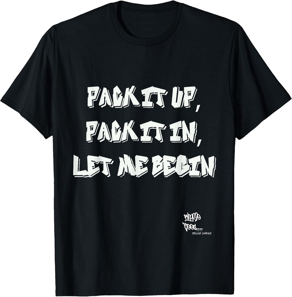 Old School Rap Hip Hop Jump Around Merch Lyrics 80s Graphic T-Shirt