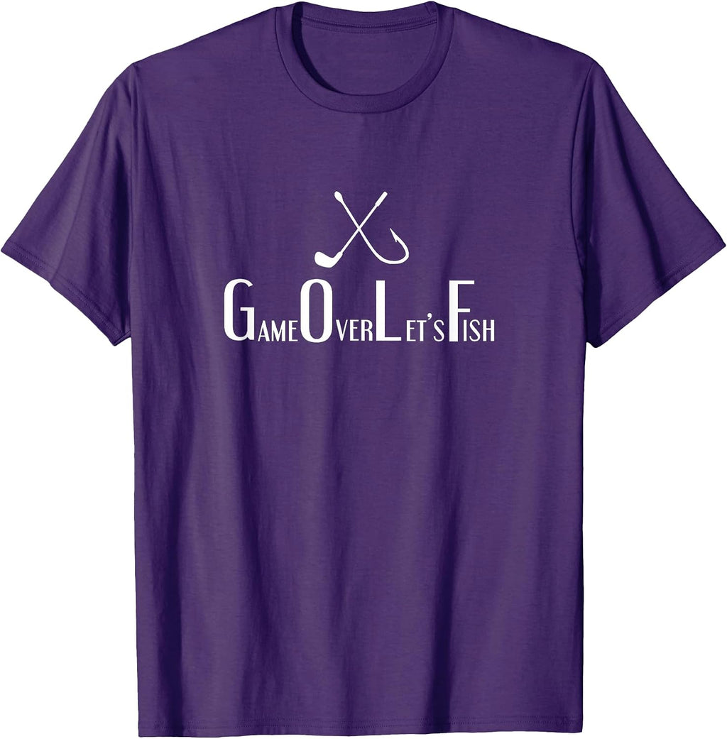 Golf and Fishing Lover Tees
