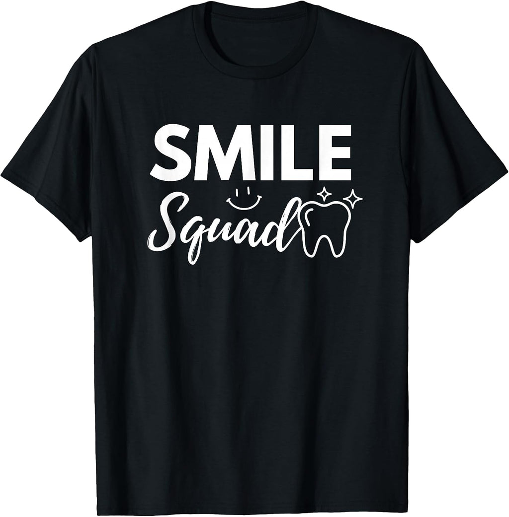 Dental Smile Squad Cute Dentist Doctor T-Shirt