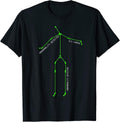 SLS Camera Stick Man Shirt Ghost Hunting Novelty